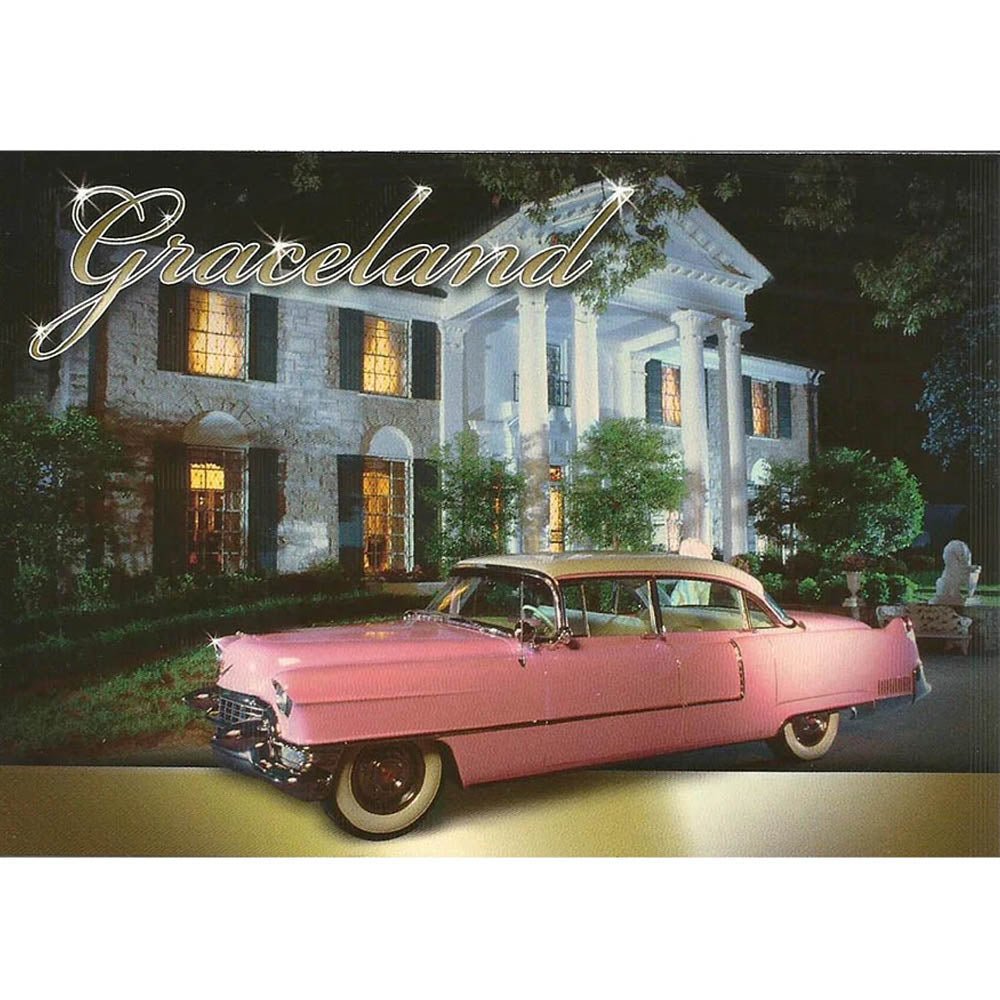 ELVIS PRESLEY エルヴィスプレスリー (生誕 90周年 ) - Graceland Cadillac / ポストカード・レター - PGS